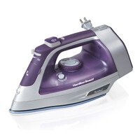 Plancha apagado automatico con cable retr&aacute;ctil antiadherente 19803R marca Hamilton Beach