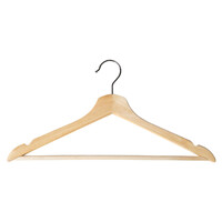 Gancho de madera garfio con barra color natural, marca Hospex