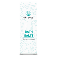 Sales de ba&ntilde;o en cajilla 40 g Mint Boost