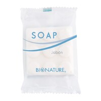 Jab&oacute;n cuadrado con relieves 30 g Bionature