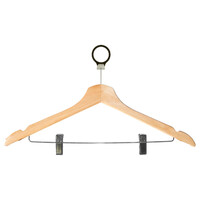 Gancho antirrobo con pinzas color natural, marca Hospex